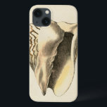 Coque vintage Sepia Conch<br><div class="desc">Vous pouvez entendre l'océan de ces coquillages Conch haut et clair! Si vous êtes stressé,  imaginez-vous sur la plage de sable chaud. Ces coquillages Conch sont une grande oeuvre d'art avec un arrière - plan sépia pour faire ressortir l'image comme plus nette.</div>