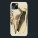 Coque vintage Sepia Conch<br><div class="desc">Vous pouvez entendre l'océan de ces coquillages Conch haut et clair! Si vous êtes stressé,  imaginez-vous sur la plage de sable chaud. Ces coquillages Conch sont une grande oeuvre d'art avec un arrière - plan sépia pour faire ressortir l'image comme plus nette.</div>