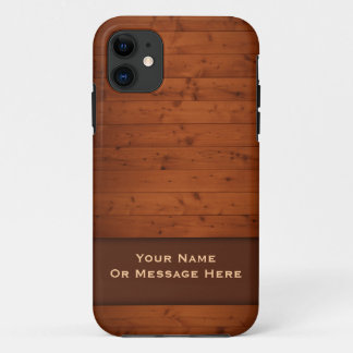 Coque Vintage Wood Apple iPhone 5