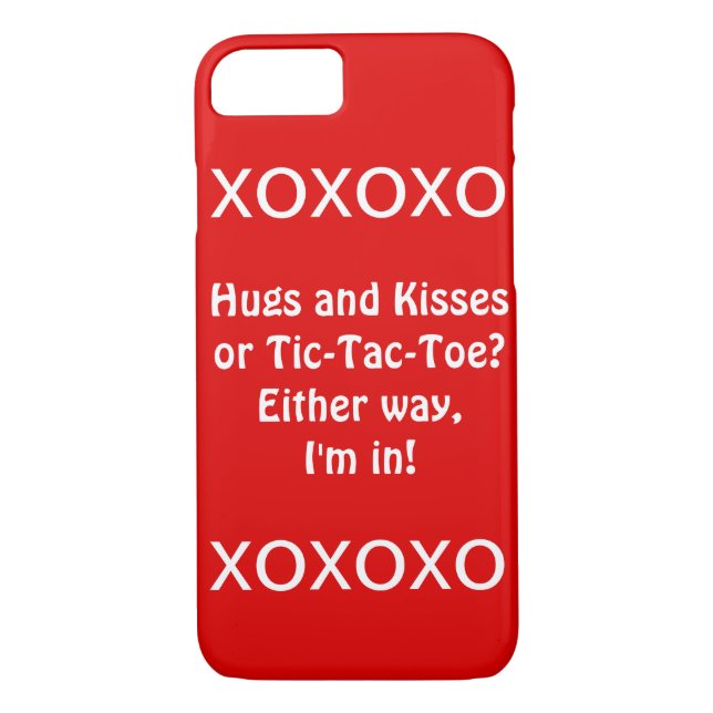 Coque XOXOXO iPhone 7 (Dos)
