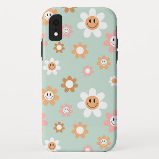 coque XR pour iPhone Daisies super