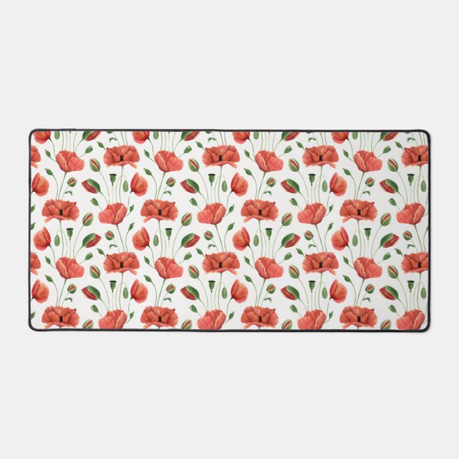 Coquelicot Aquarelle Fleur Sauvage (Recto)