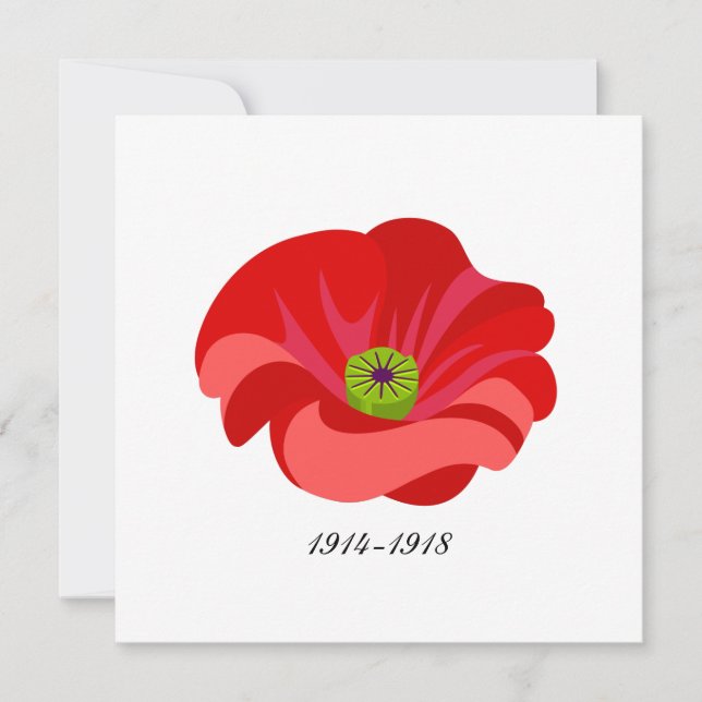 Coquelicot commémoratif (Devant)