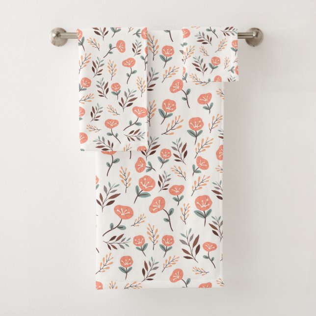 Coquelicots rouges de style scandinave (En situation)