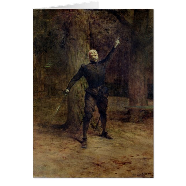 Coquelin constant comme Cyrano De Bergerac (Devant)