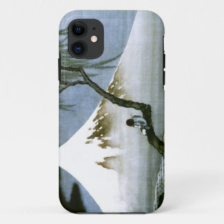 Coque iPhone 11 北 斎 Boy & Mt Fuji Art