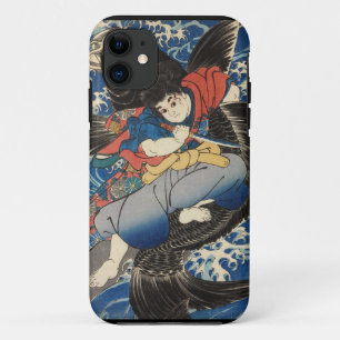 Coques Pour iPhone 坂 田 金 と 時 鯉, , Sakata Kintoki & Huge Carp, Kuniyos