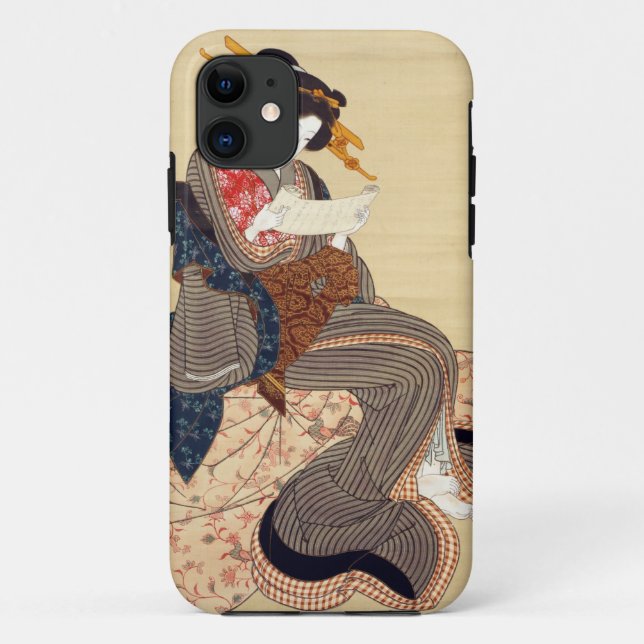 Coques Case-Mate iPhone 女, femme de 国貞, Kunisada, Ukiyo-e (Dos)