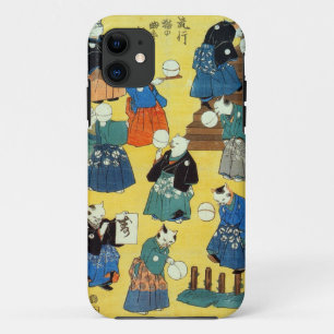 Coques Pour iPhone 猫の曲芸師, acrobate de 国芳 des chats, Kuniyoshi,