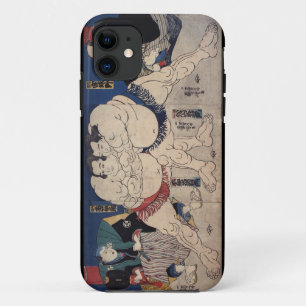 Coques Pour iPhone 相撲, lutte de sumo de 国芳, Kuniyoshi, Ukiyo-e