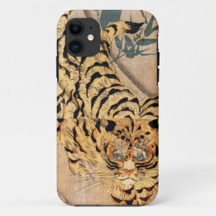 Coques Pour iPhone 虎図, tigre de 国芳, Kuniyoshi