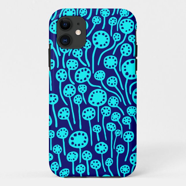 Coques Case-Mate iPhone 090512 Cyan and Deep Navy (Dos)