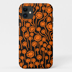 Etui iPhone Case-Mate 090512 Orange sur noir