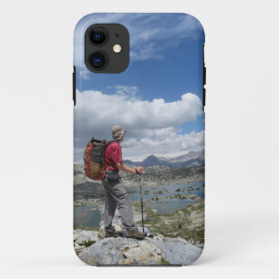 Coques Pour iPhone 1000 Island Lake and Banner Peak Panorama - Sierra