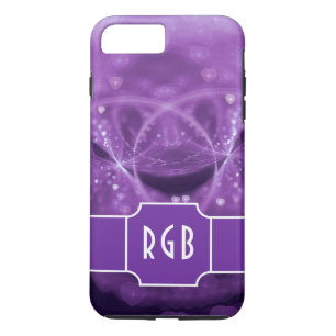 Coque Case-Mate iPhone 1001 Coeurs avec Monogramme