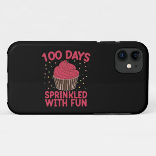 Case-Mate iPhone Case 100 Jours Saupoudrés De Fun Cupcake School Girl