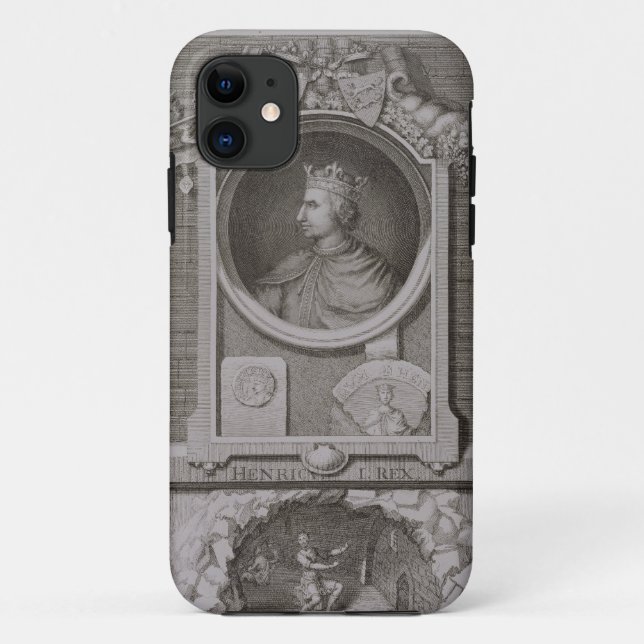Coques Case-Mate iPhone 1068-1135) rois d'Angleterre de Henry I (à partir (Dos)