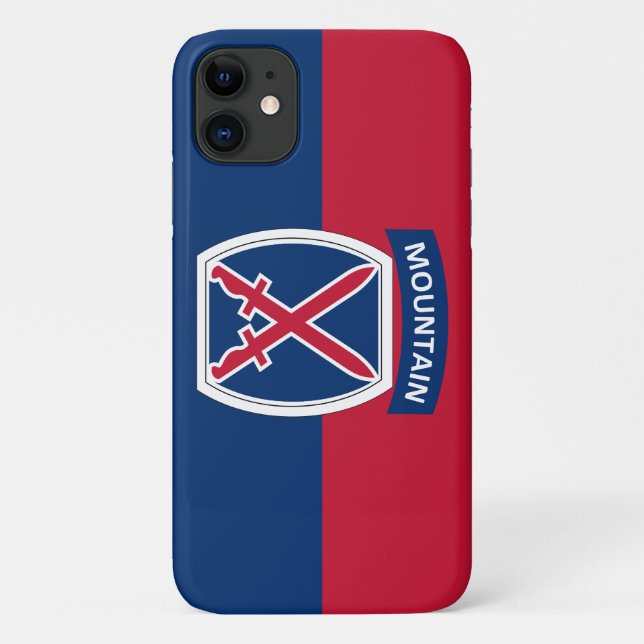 Coques Case-Mate iPhone 10e division de montagne (Dos)