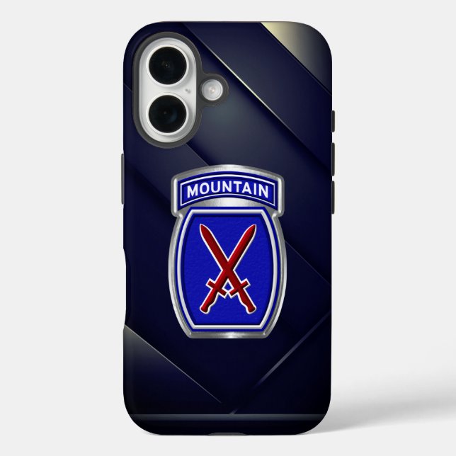 Coques Case-Mate iPhone 10e division de montagne (Verso)