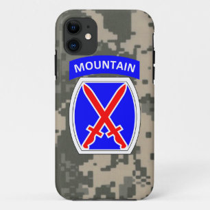 Coques Pour iPhone 10ème Division de montagne "montée à la gloire "