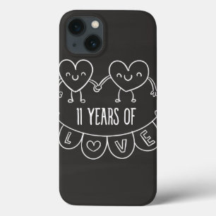 Coque Case-Mate iPhone 11e Anniversary Poison de Chalk Hearts