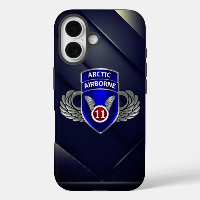 Coques Case-Mate iPhone 11e division d'AIrborne (Verso)
