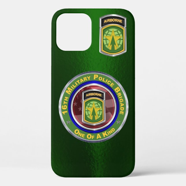 Coques Case-Mate iPhone 16e brigade de police militaire Customisée (Verso)
