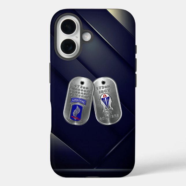 Coques Case-Mate iPhone 173e brigade aéroportée (Verso)