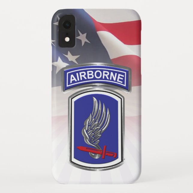 Coques Case-Mate iPhone 173e équipe de combat de la brigade aéroportée (Dos)
