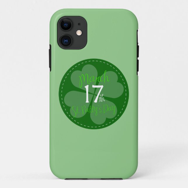 Coques Case-Mate iPhone 17 mars Fête de la Saint-Patty (Dos)