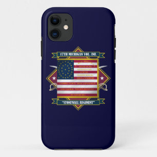 Etui iPhone Case-Mate 17ème Infanterie volontaire du Michigan