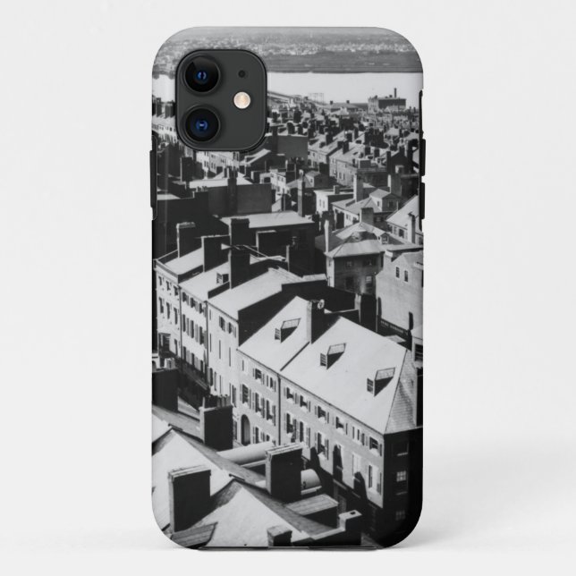 Coques Case-Mate iPhone 1859 : La ville de Boston, le Massachusetts (Dos)