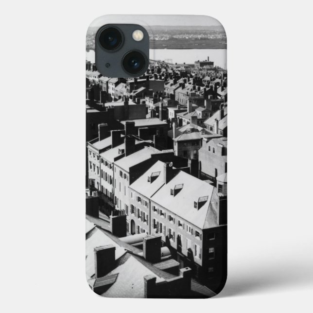 Coques Case-Mate iPhone 1859 : La ville de Boston, le Massachusetts (Verso)