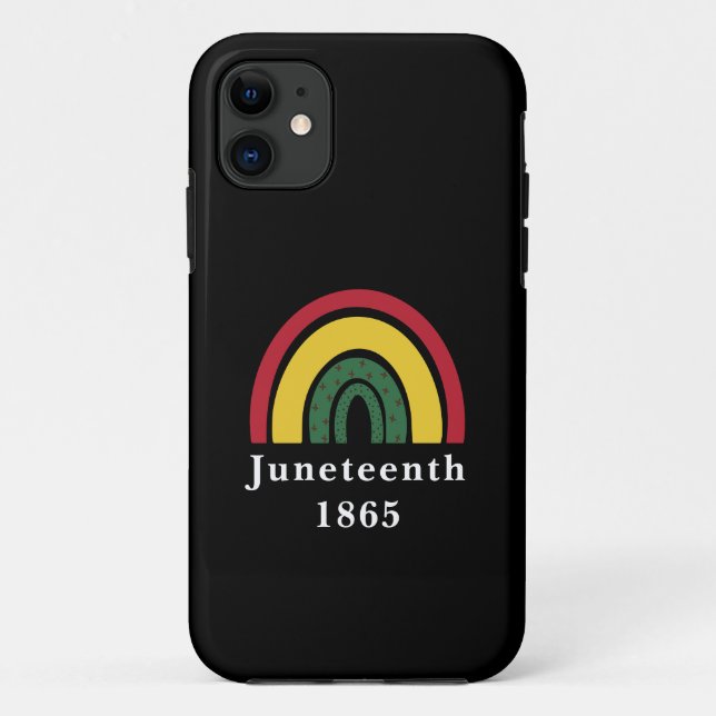 Coques Case-Mate iPhone 1865 Histoire noire afro-américaine (Dos)