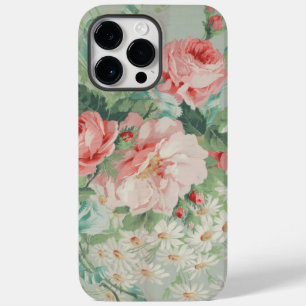Coque Case-Mate iPhone 1890 British Vintage Fabric Roses & Daisies