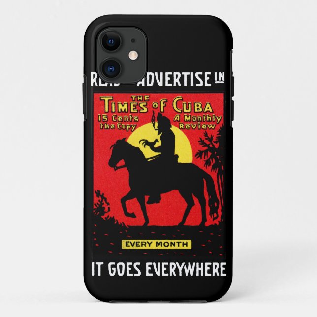 Coques Case-Mate iPhone 1920 Le Times de Cuba (Dos)