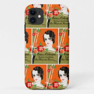 Coque iPhone 11 1925 Fleurs de Paris France Parfum
