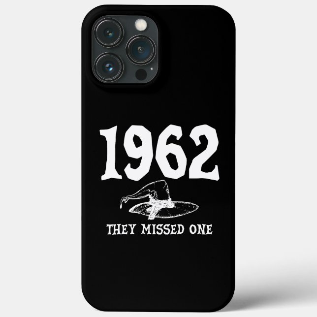 Coques Case-Mate iPhone 1962 Ils Ont Manqué Une Sorcière De Salem Hallowee (Verso)