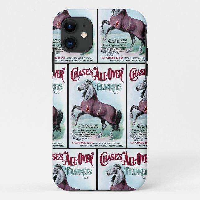 Coques Case-Mate iPhone 19e C. Couvertures Chase Horse (Dos)