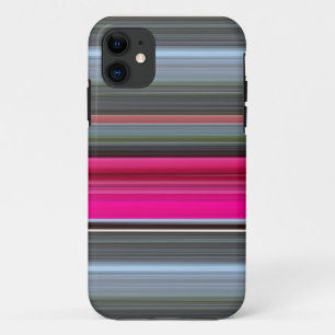 Coque Case-Mate iPhone #1 abstrait : Couleur cerise et gris