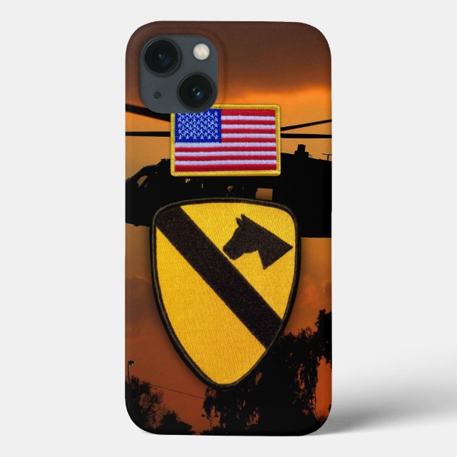 Coques Case-Mate iPhone 1er 7e vétérans de l'armée de terre (Verso)