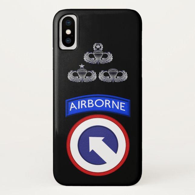 Coques Case-Mate iPhone 1er Corps de soutien Commandement aéroporté (Dos)