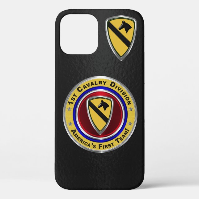 Coques Case-Mate iPhone 1ère division de cavalerie « First Team » personna (Verso)
