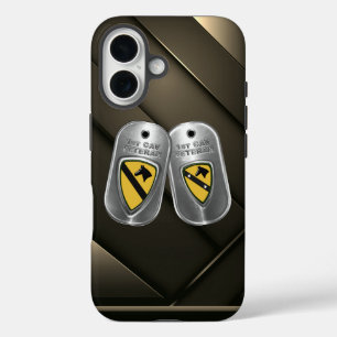 Coque Pour iPhone 16 1re division de cavalerie des VAC Vétérinaire