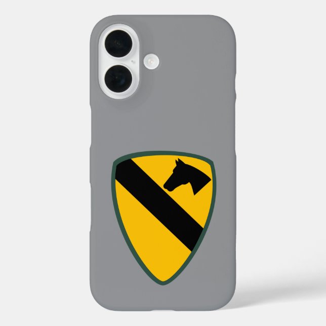 Coques Case-Mate iPhone 1re division de cavalerie Patch (Verso)