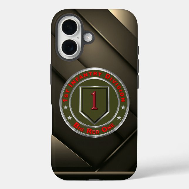 Coques Case-Mate iPhone 1re Division d'infanterie Vétérinaire (Verso)