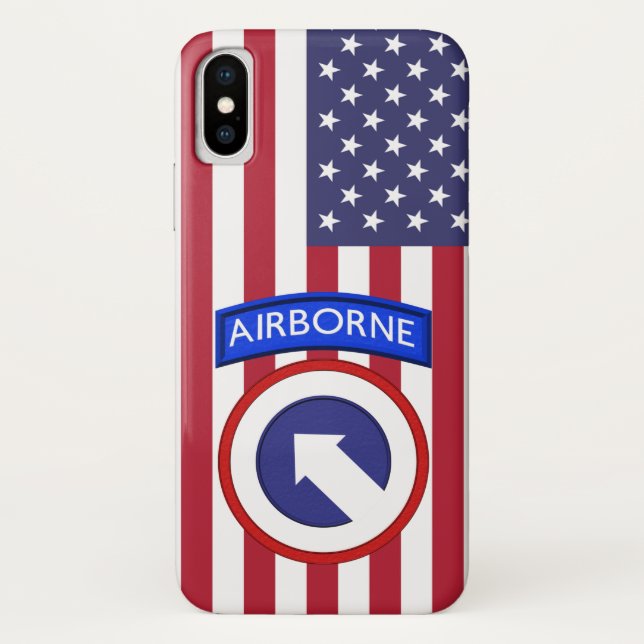 Coques Case-Mate iPhone 1st Corps Support Command aéroporté (Dos)