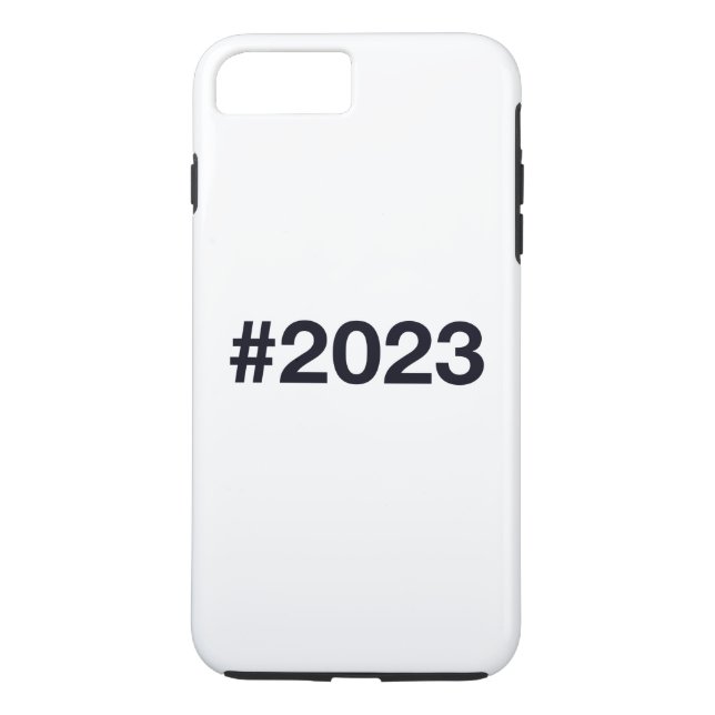 Coques Case-Mate iPhone 2023 Hashtag 2 Anniversaire (Dos)