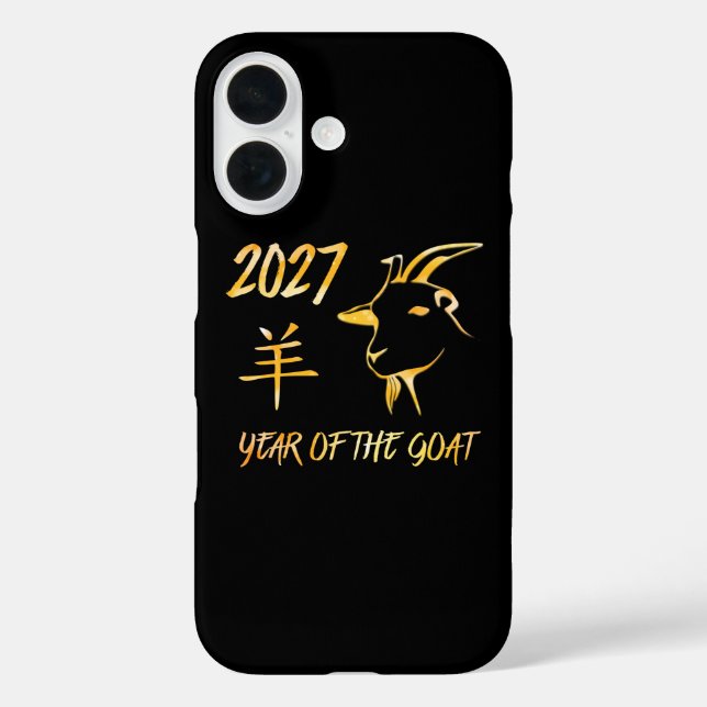 Coques Case-Mate iPhone 2027 Année de la Chèvre (Verso)