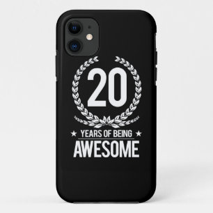 Coques Pour iPhone 20ème Anniversaire (20 ans d'être impressionnant